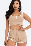 Latte 2pc shorts-set