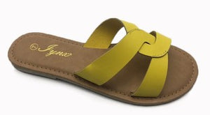 Mustard sandal